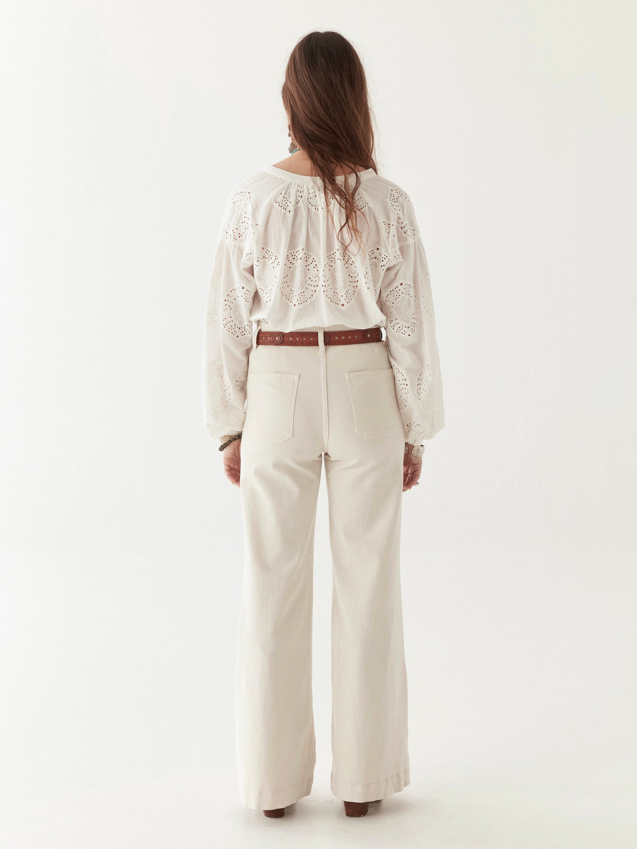 Margaret Blouse - Bath Rose