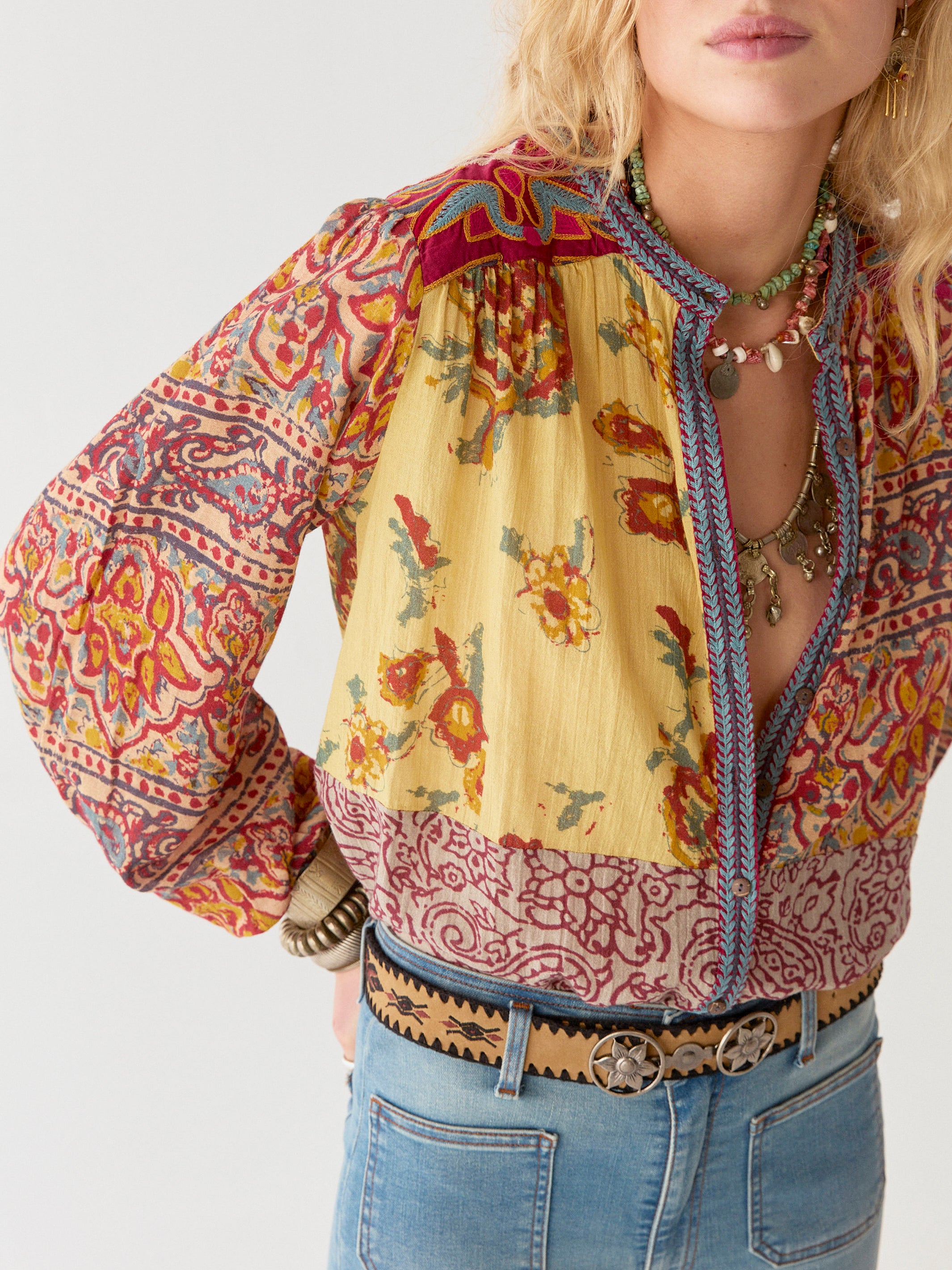 Leandra Blouse - Mullumbimby Patch