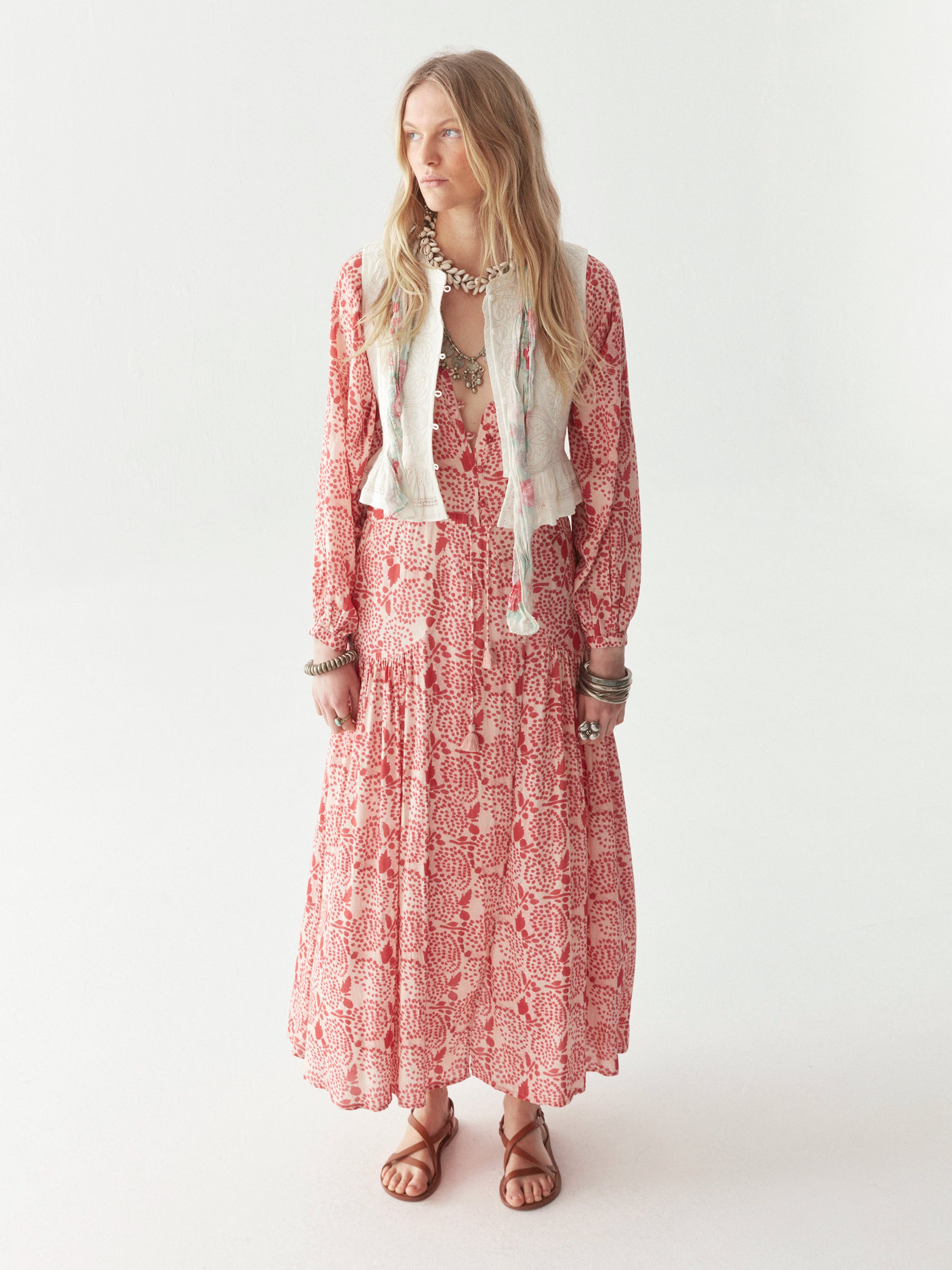 Irene Dress - Pink Martini