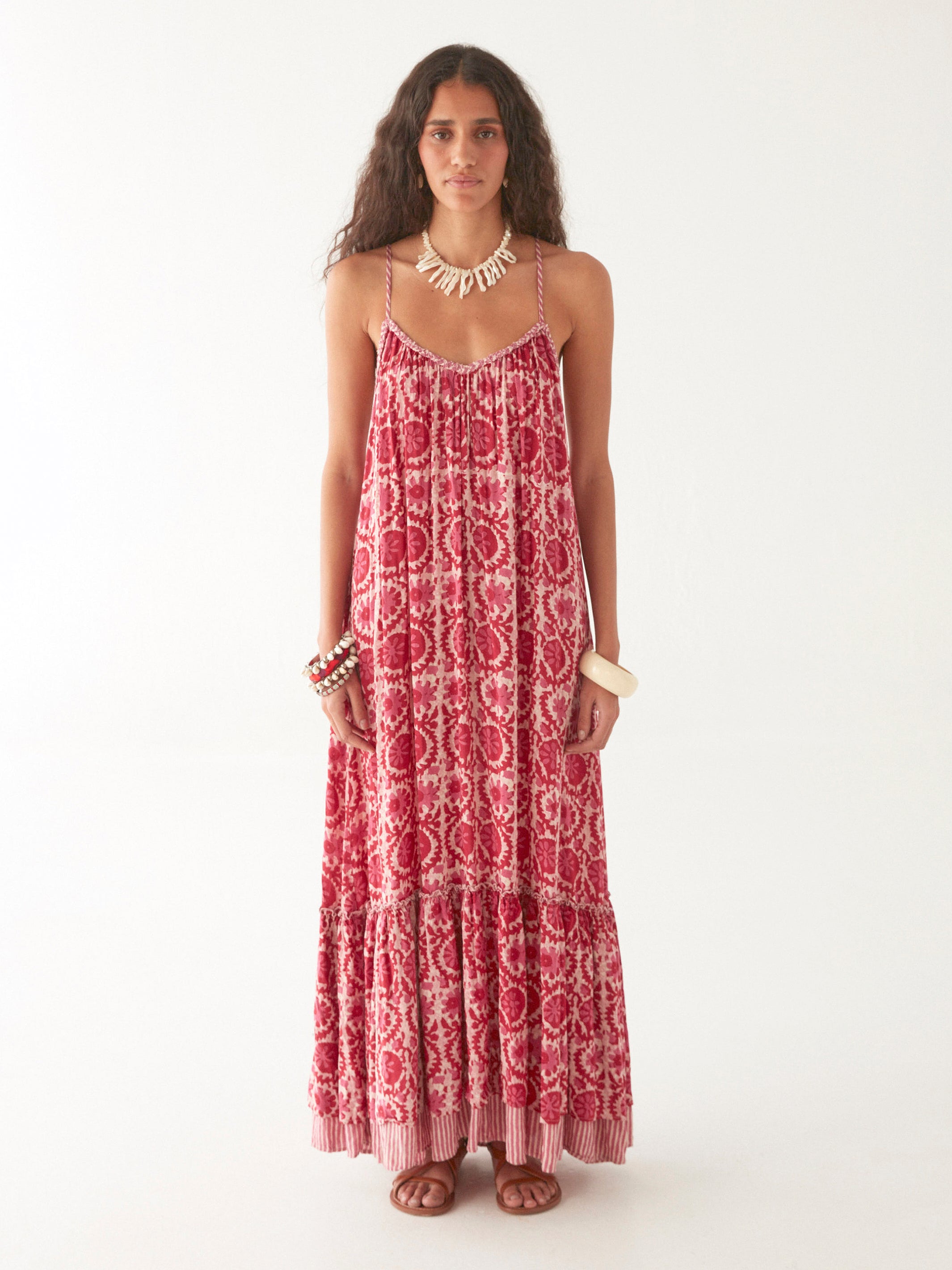 Valeria Dress - Flamingo Grooves