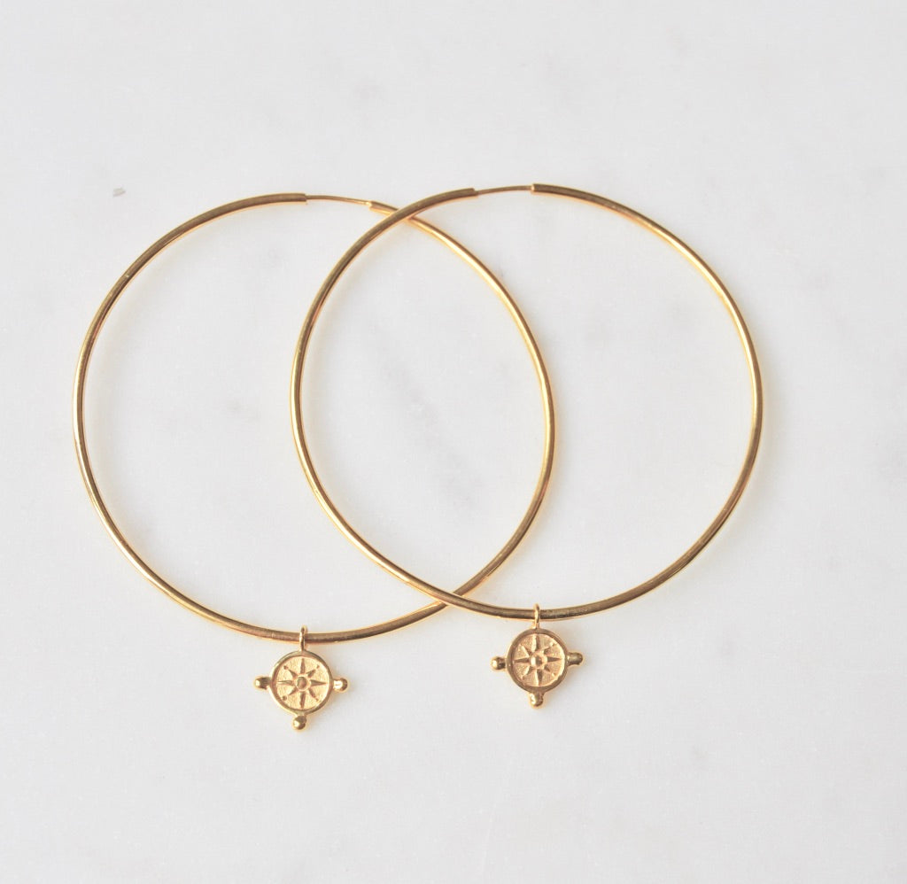 ALLEGRA HOOP EARRINGS