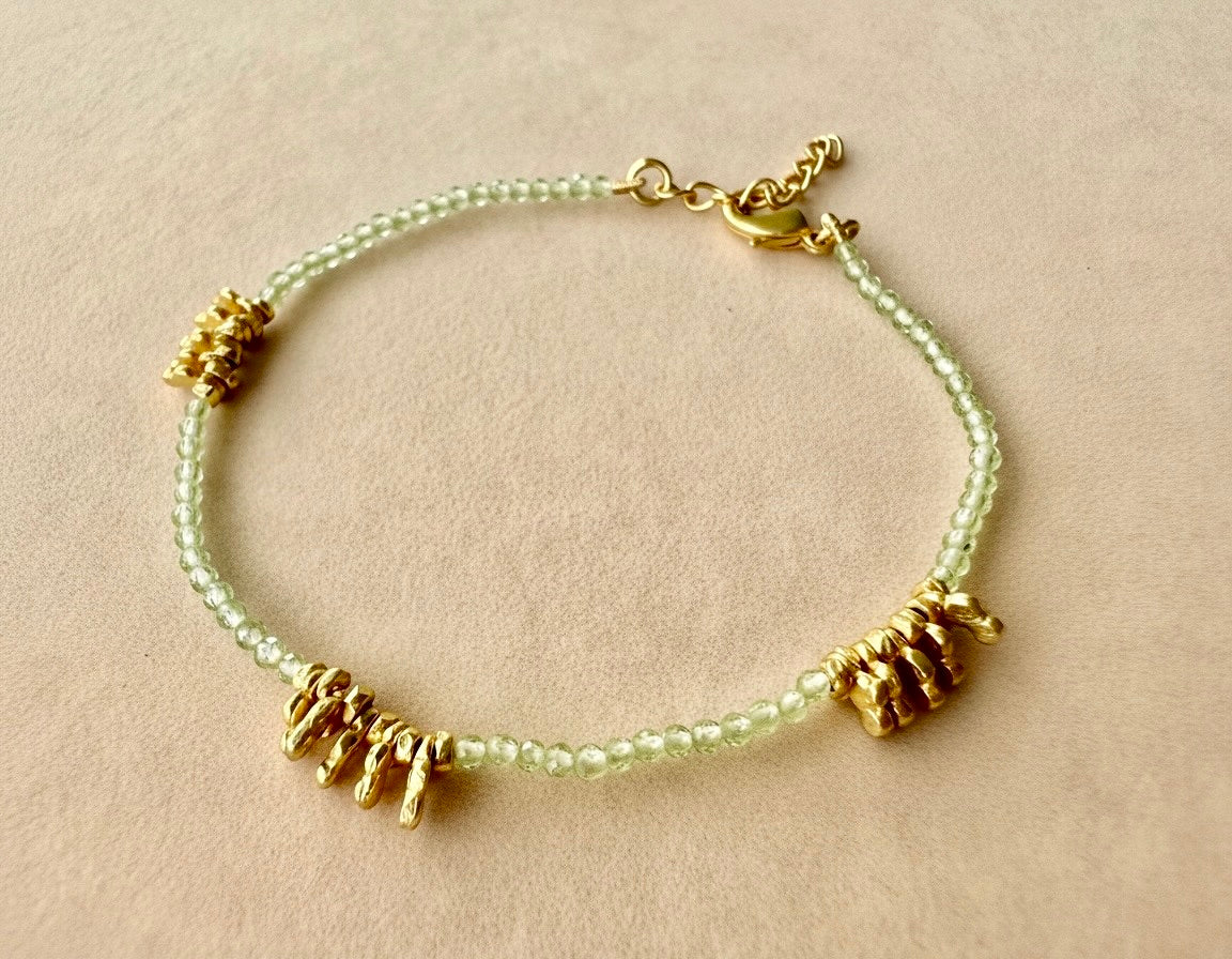 Aura Bracelet with Peridot