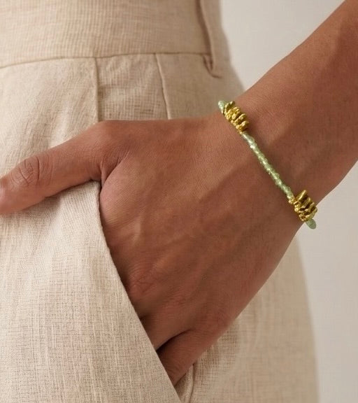 Aura Bracelet with Peridot