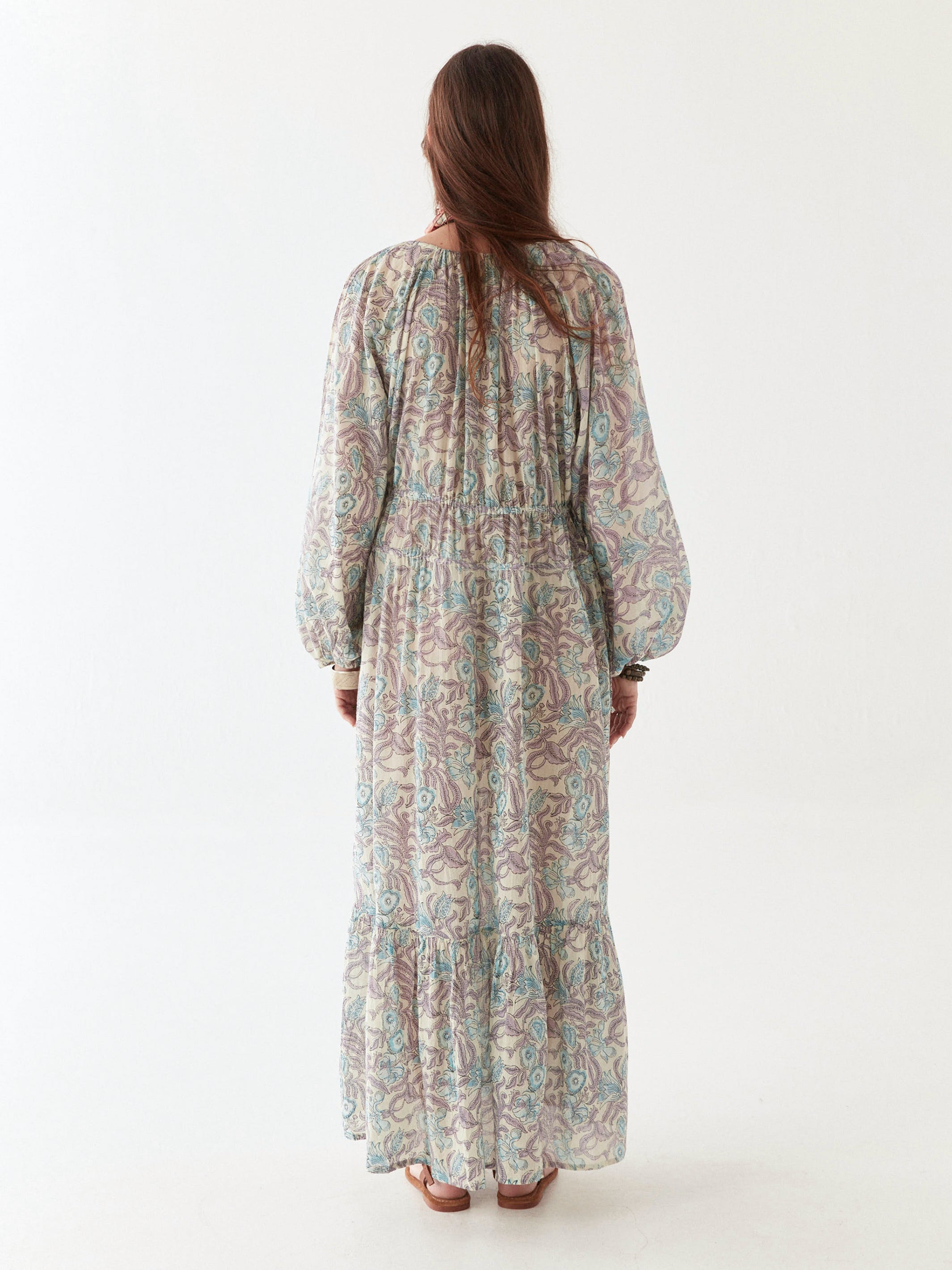 Flora Dress - Purple Paradise