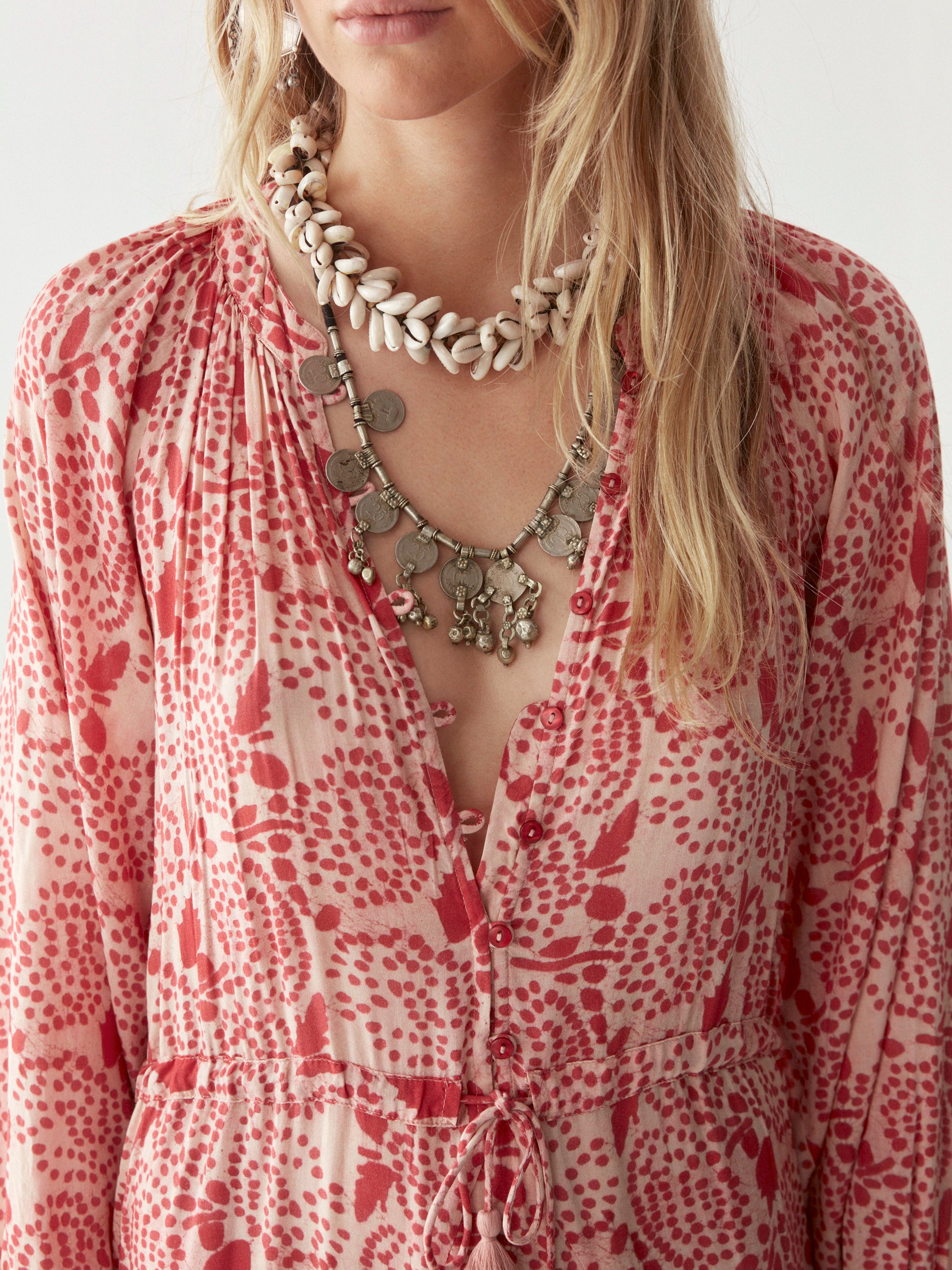Irene Dress - Pink Martini