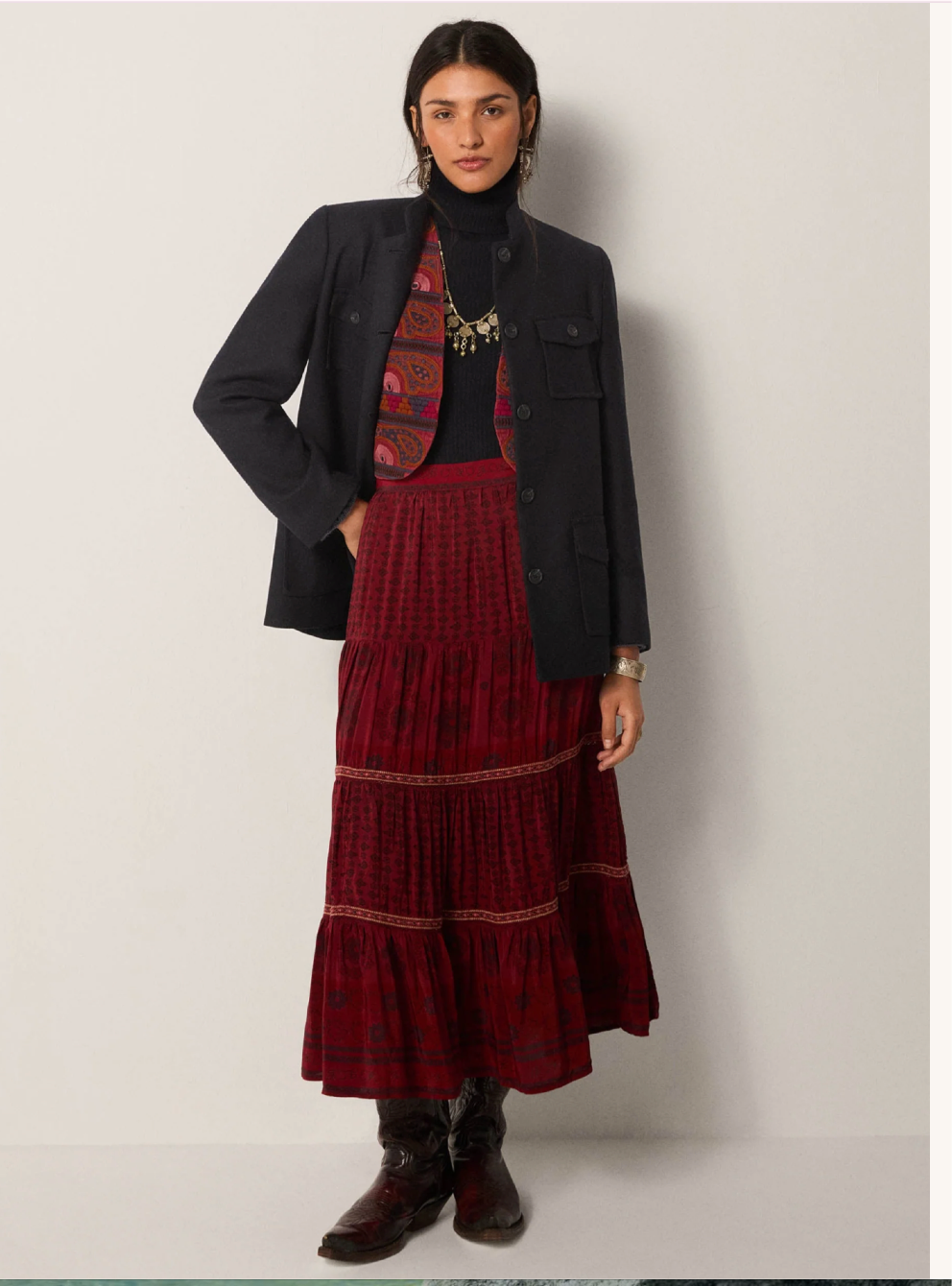 Maison Hotel Josephine Skirt - Chateau Bordeaux