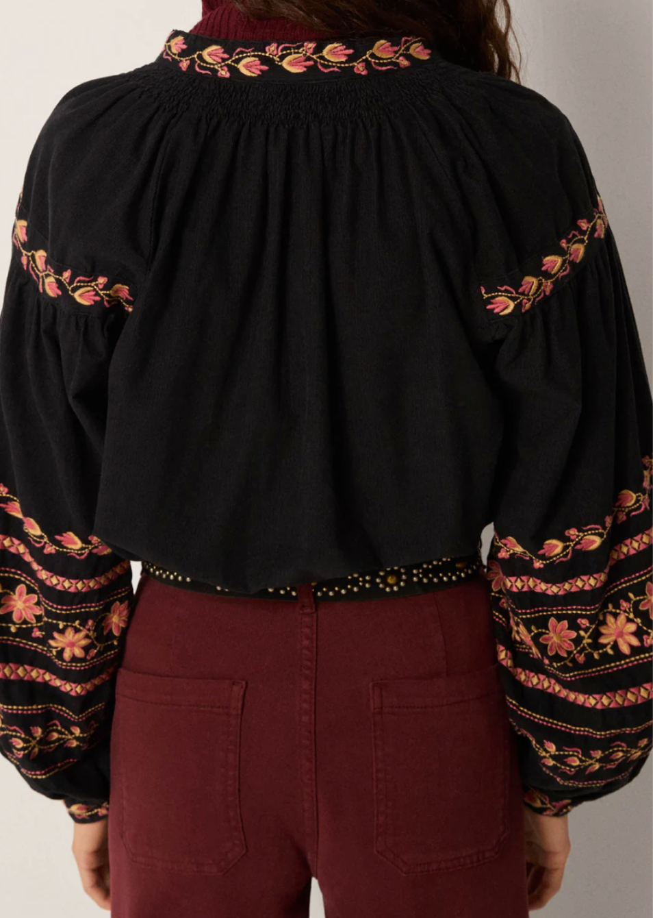 Maison Hotel Virginia Blouse- Night Garden