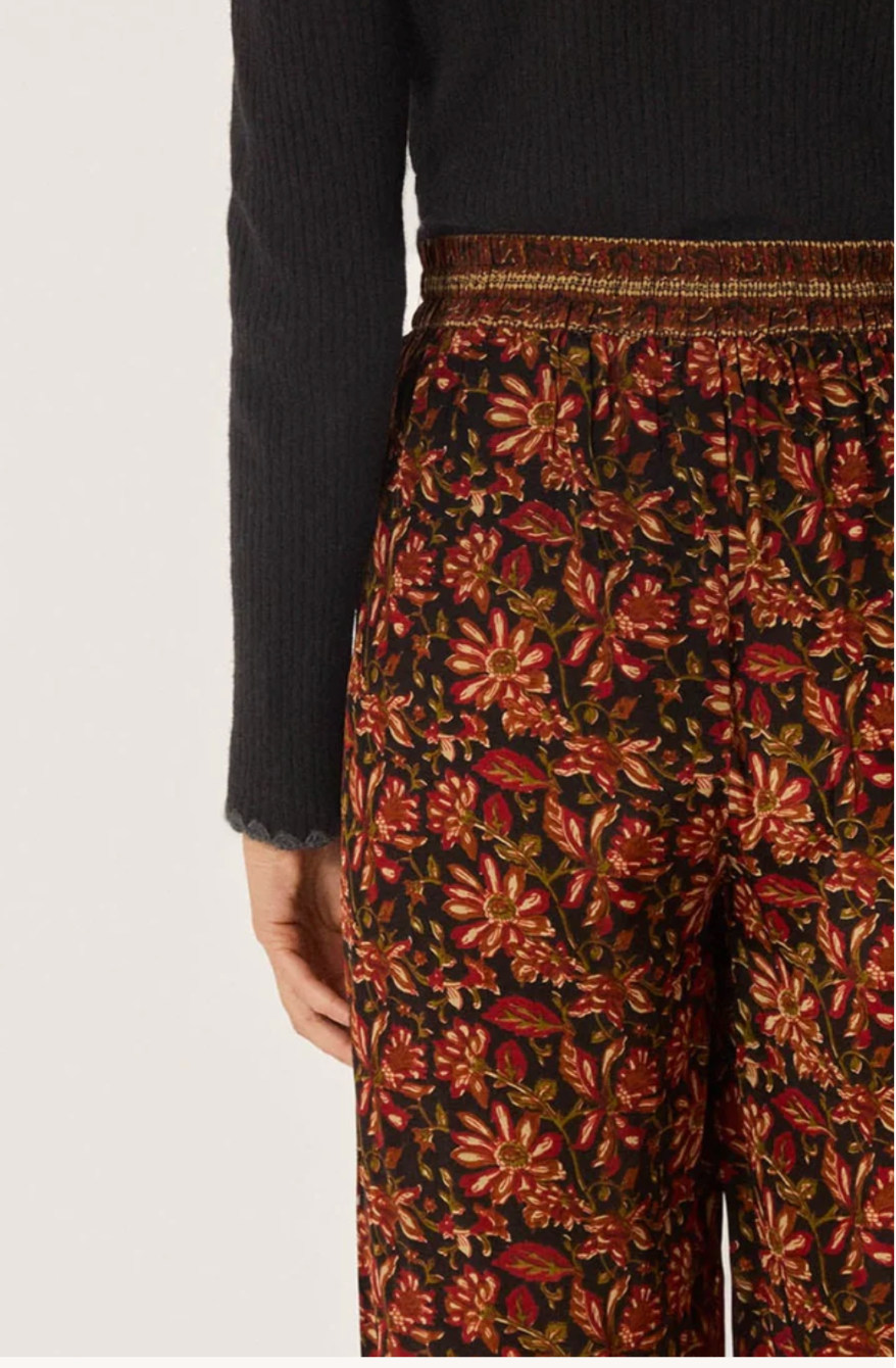 Maison Hotel Genevieve Pant - Autumn Leaves