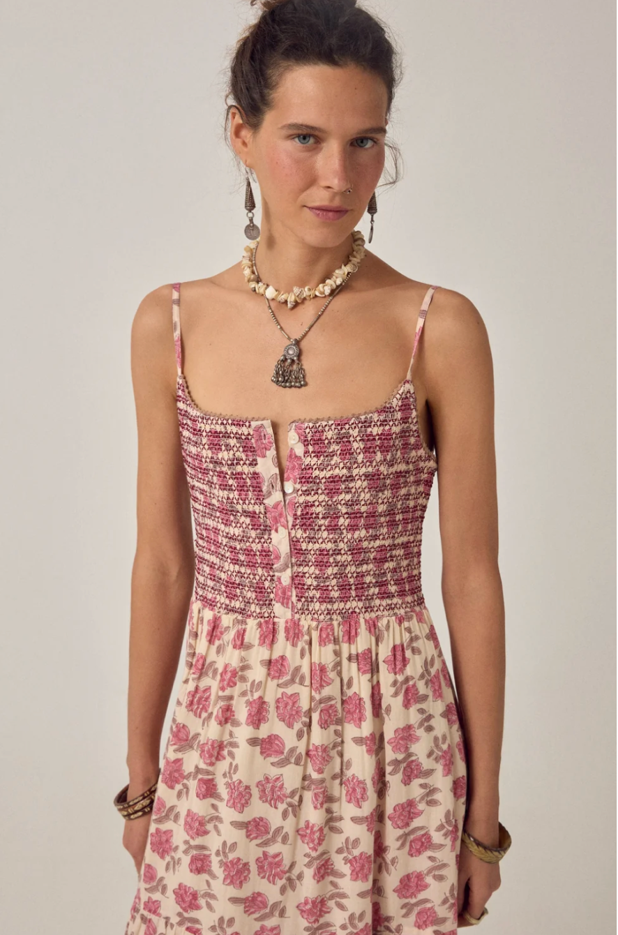 Maison Hotel Zara Sleeveless Dress Gordon Roses