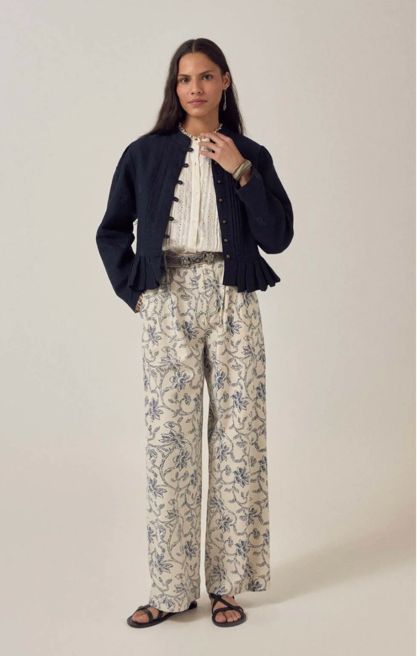 Maison Hotel Simone Pant White Fuji