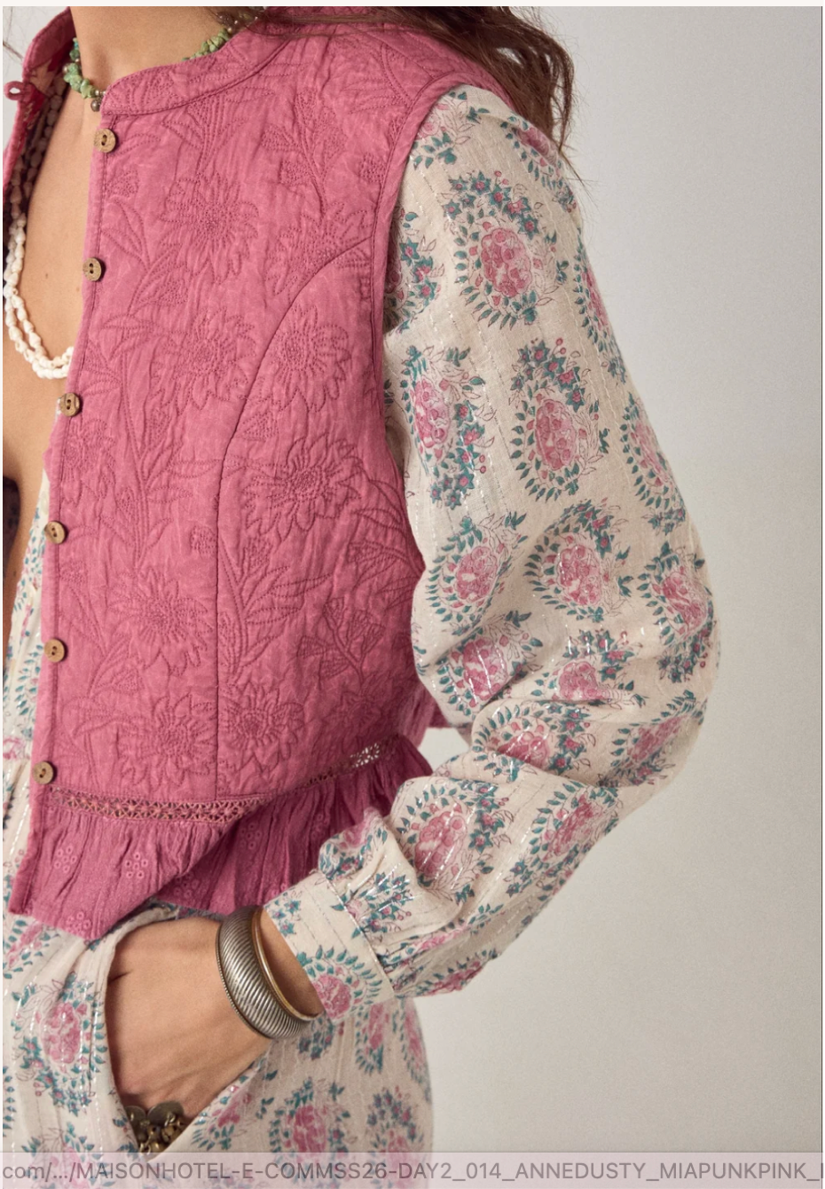 Maison Hotel Mia Vest Peonia Pink